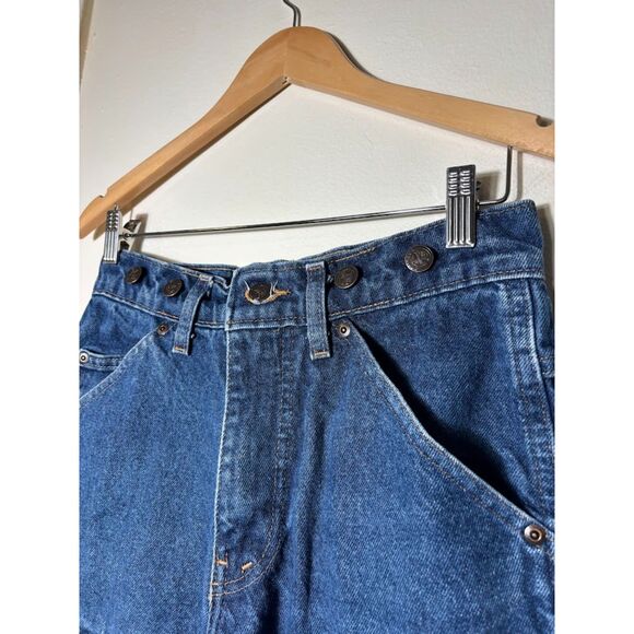 Wild A** VTG Carpenter Jeans Men's Size 30 x 32 Blue Grunge Utility y2k Workwear - Picture 3 of 8